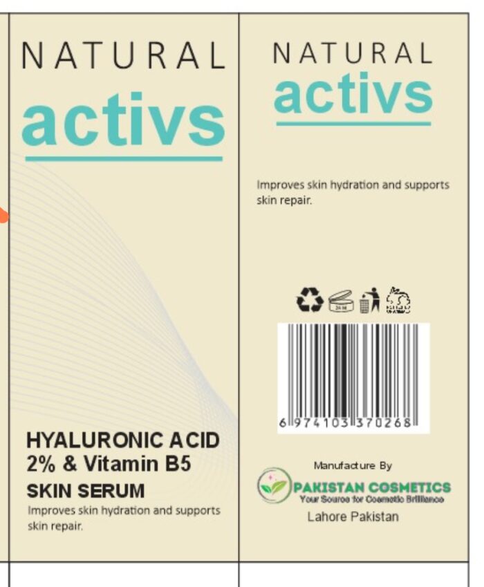 hyaluronic acid 2% + b5 serum price in Pakistan