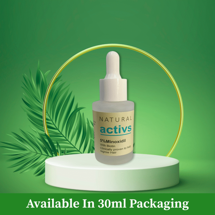 Minoxidil 5% with Biotin